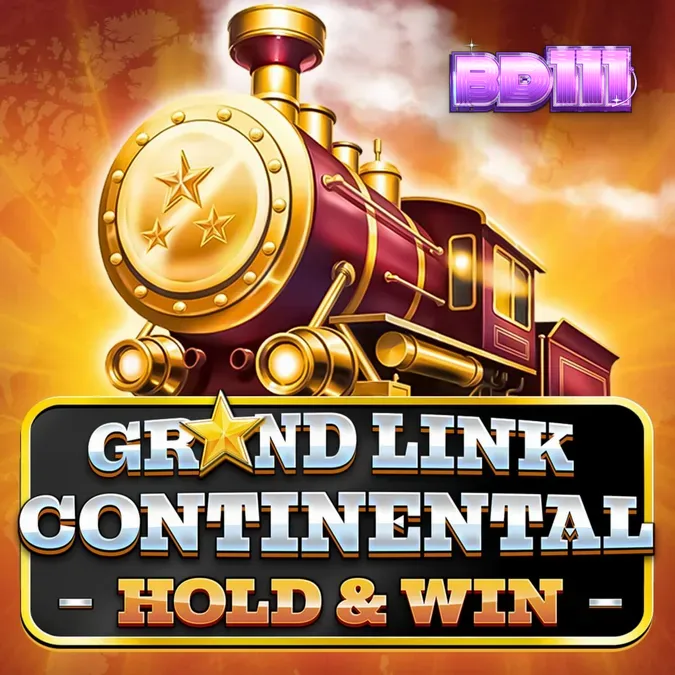 Grand Link Continental: Hold & Win স্লট গেমের ভিনটেজ ট্রেন এবং লাক্সারি থিমযুক্ত ইন্টারফেস